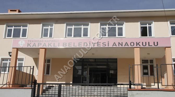 Kapaklı Belediyesi Anaokulu