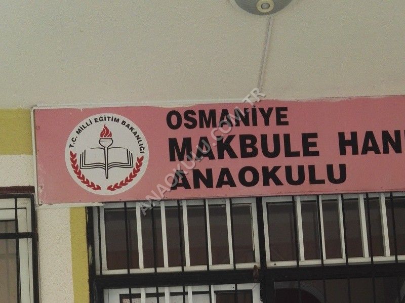 Osmaniye Makbule Hanım Anaokulu